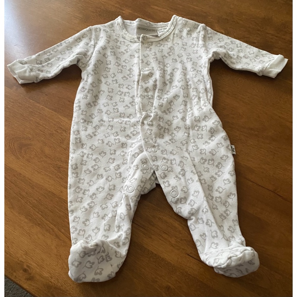 Marquise Bodysuit. White and Grey 0000 - Picture 1 of 13